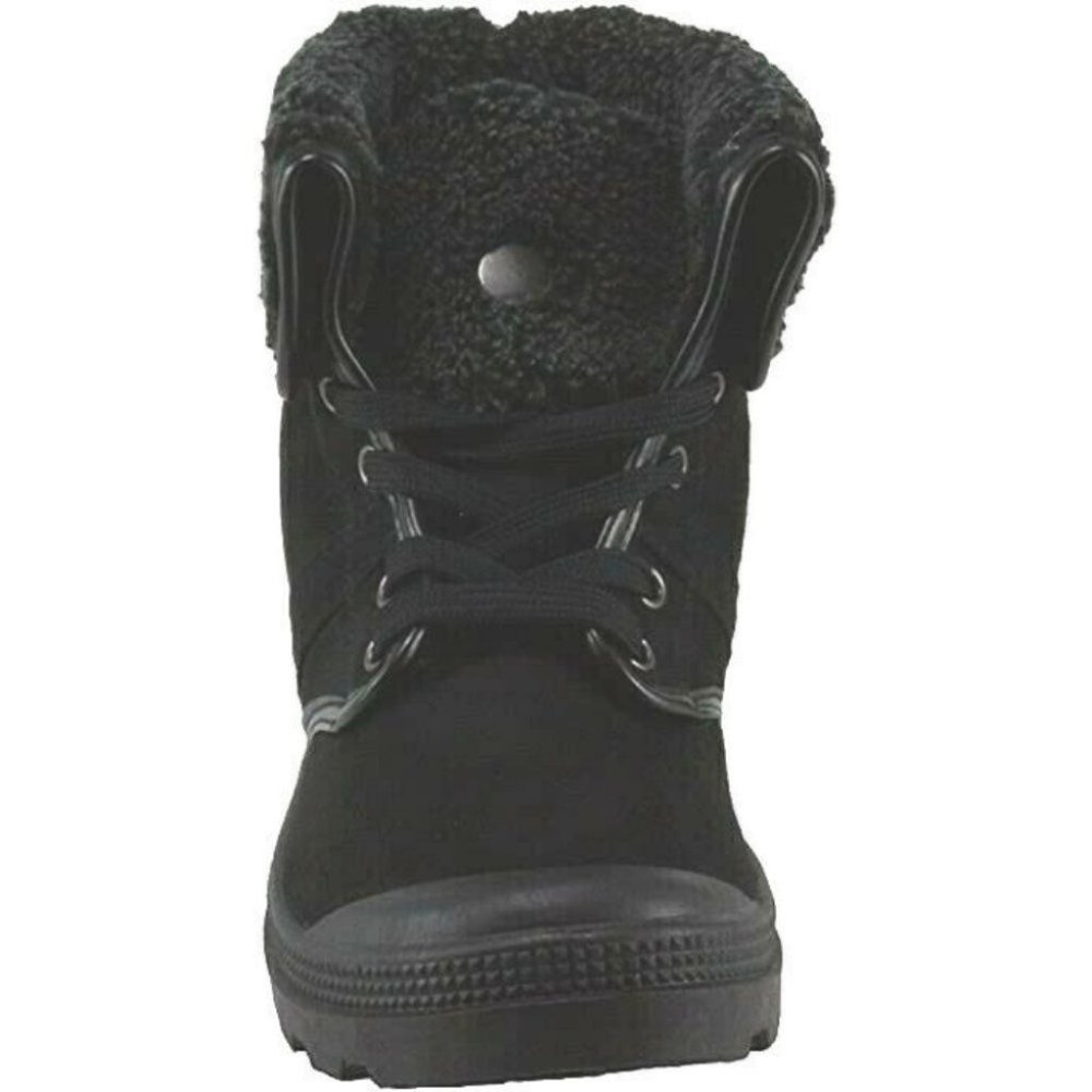 Refresh Women's Evan-01 Faux Suede Cap-Toe Flip-top Ankle Boots Size 10 - Picture 5 of 16